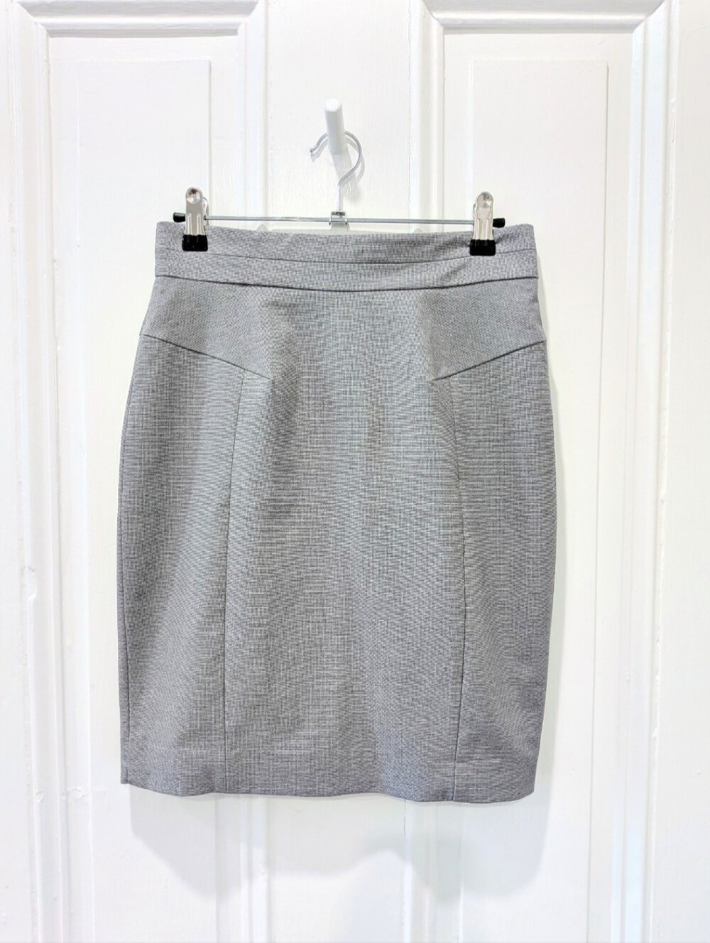 H&M Classic Grey Work Pencil Skirt | Size 2